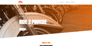 Website Design and Hosting Client Ride 2 Provide